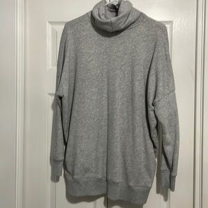 aerie loose turtleneck baggy sweater